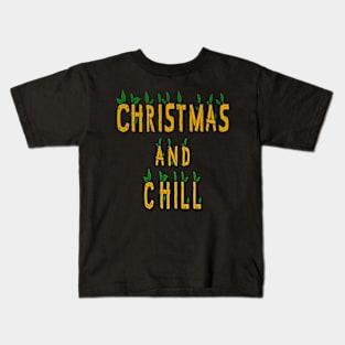 Christmas and Chill Stardw Valley Pierre's General Store Kids T-Shirt